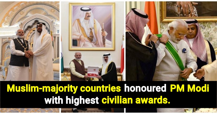 6 Islamic Nations That Honoured Pm Narendra Modi With Highest Civilian Awards The Youth