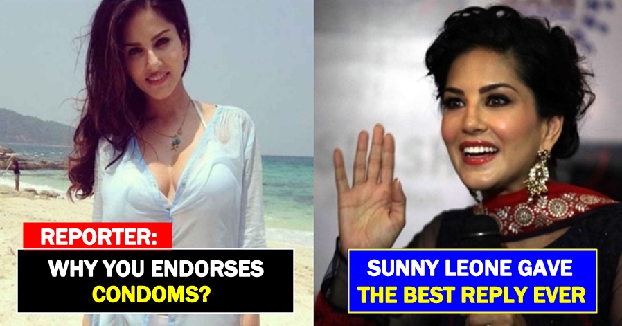 Sunny Leone Paking Xnxx Videos - Reporter asked â€œWhy do you endorse Condomsâ€, Sunny Leone replied to him |  The Youth