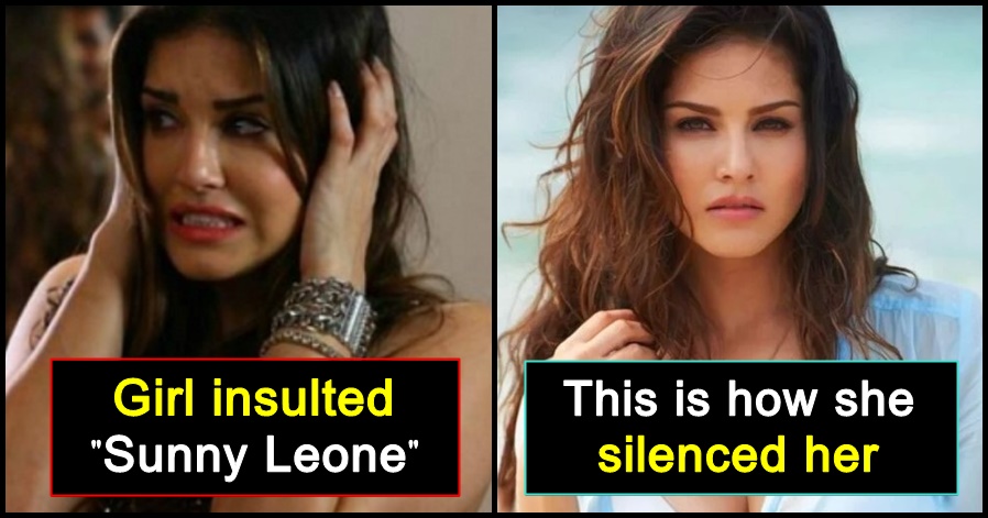 Sunny Leone In Navy - Girl insults Sunny Leone by dragging her background, here's how she replied  | The Youth