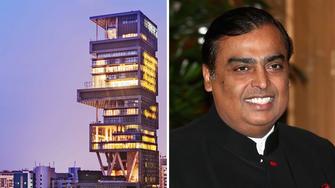 Mukesh Ambani 39 S Antilia Most Expensive Billionaire Home Forbes