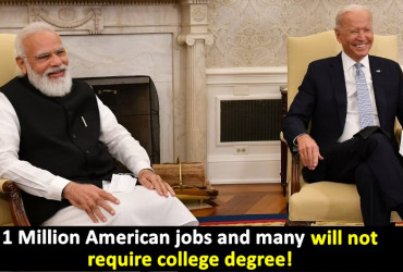 India to create 1 million jobs in USA: White House thanks India officially