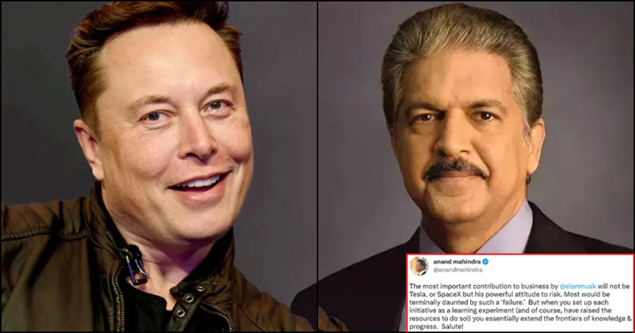 Anand Mahindra Lauds Elon Musk's Willingness To Take Risks Despite Failure