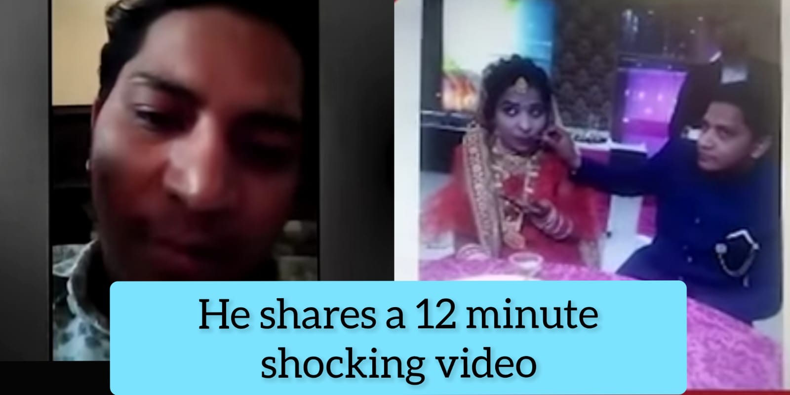 Man commits suicide after getting harassed by Wife, records his last message on camera