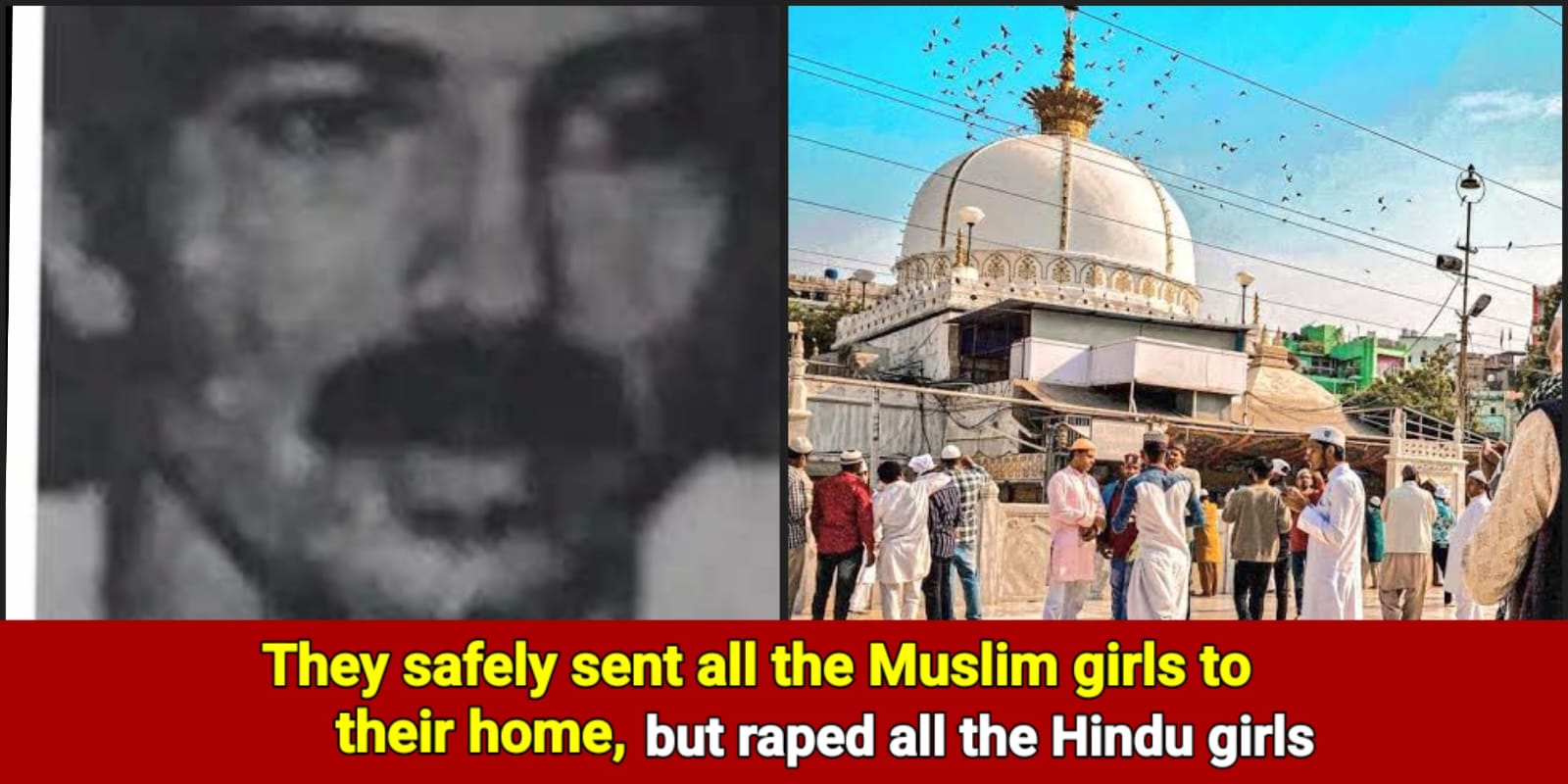 Biggest S*x racket- More than 100 Hindu girls raped by Farooq Chisti from Ajmer Sharif Dargah's care taker's family.