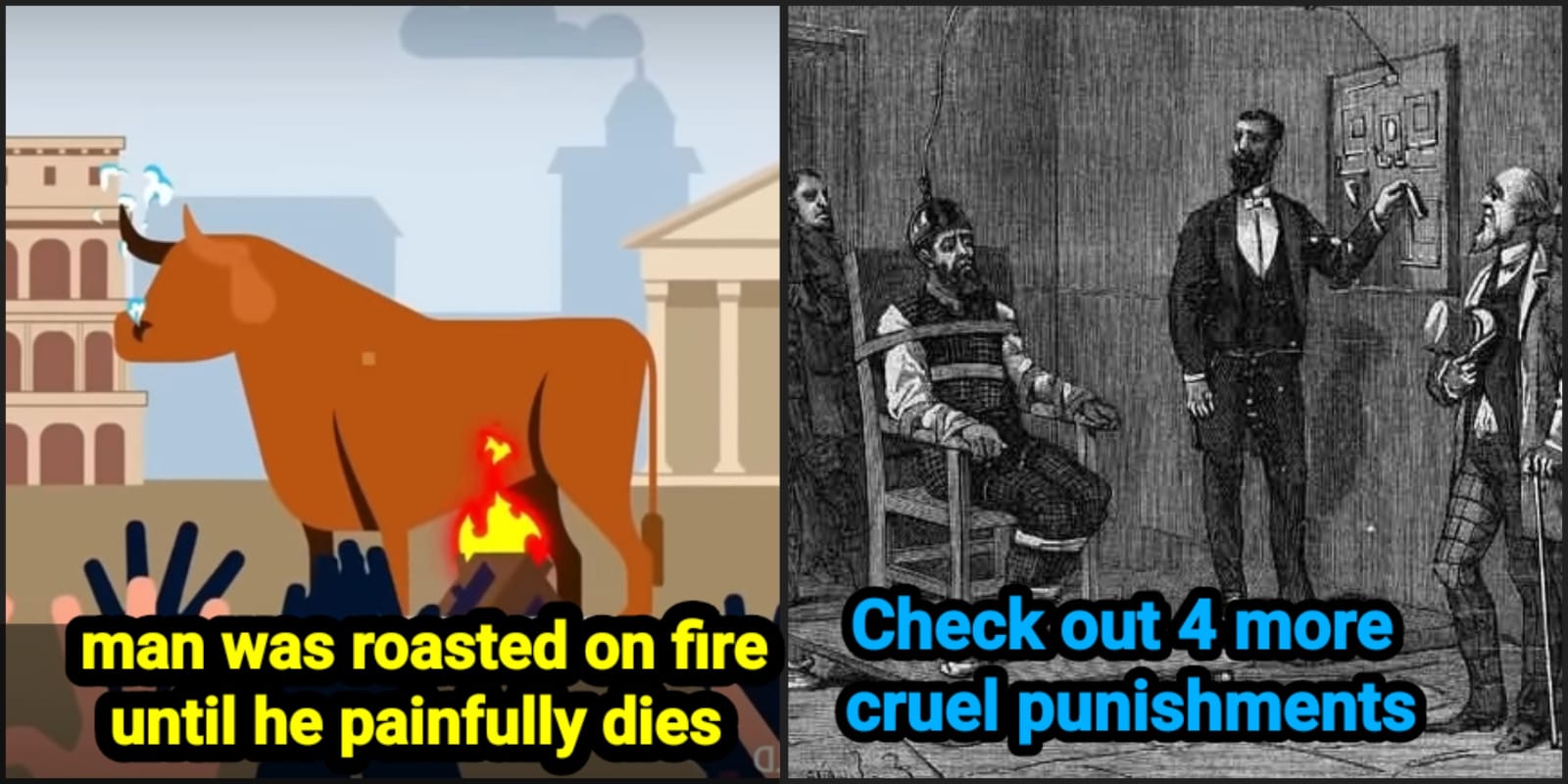 The cruelest punishments in mankind history- check out this quick list