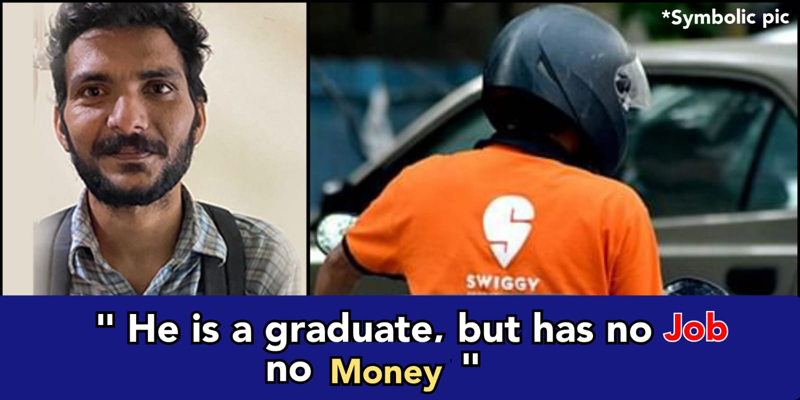 Swiggy Boy walks 3km to give food, Social media helps him find a better job