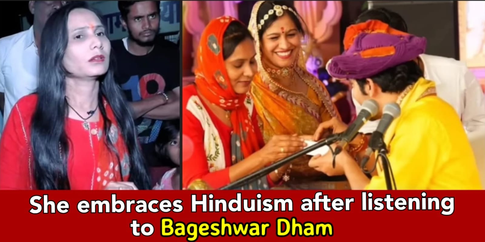 Sultana becomes Subhi Dasi, accepts Hinduism and makes Pt Dhirendra her brother