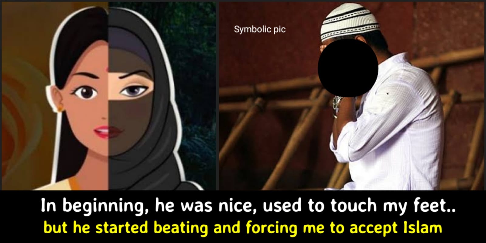 "Dear Hindus girls- Do anything you want, but stay away from a Muslim guy"