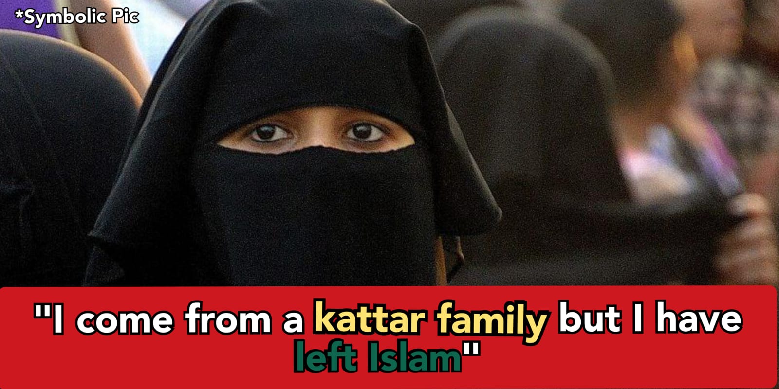 Kattar Muslim girl says "There is no respect for women in my religion"