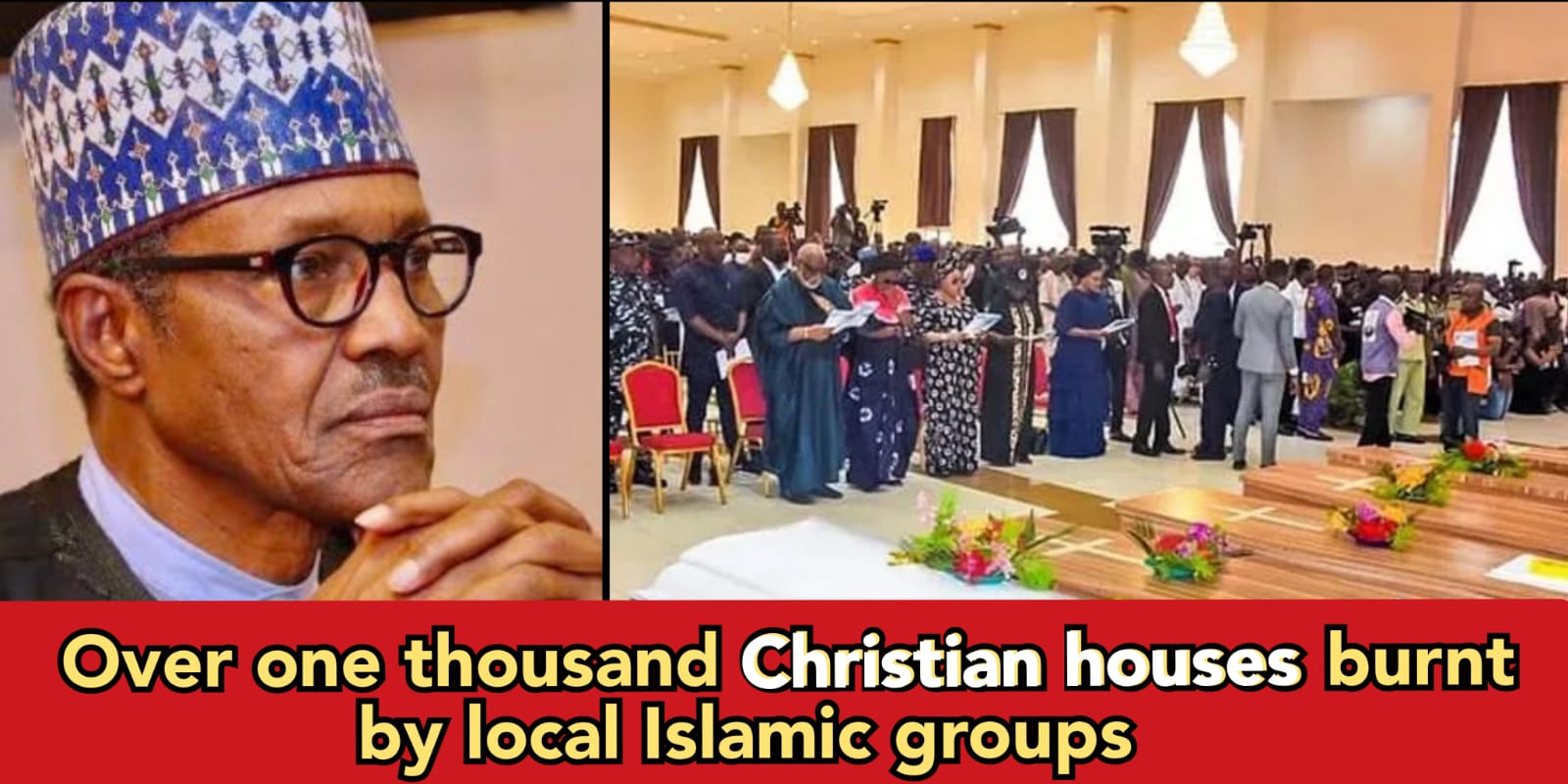 700 Christians killed as a farewell gift to Ongoing Preside in Nigeria