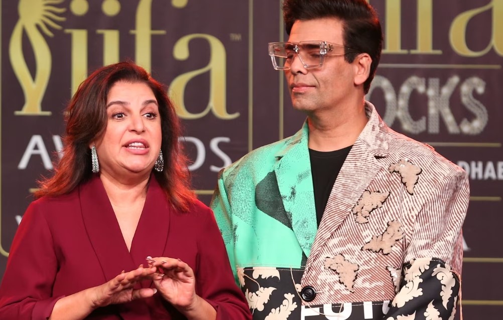 Karan Johar jokingly mocks Farah Khan with a crazy comparison, this is how the actress replied