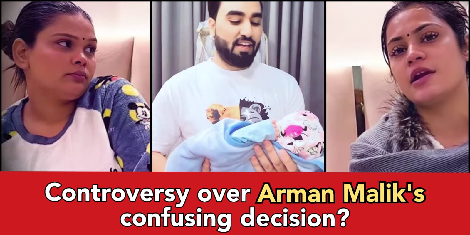 Youtuber Arman Malik claimed to be Hindu but he gave his kids Arabic Names