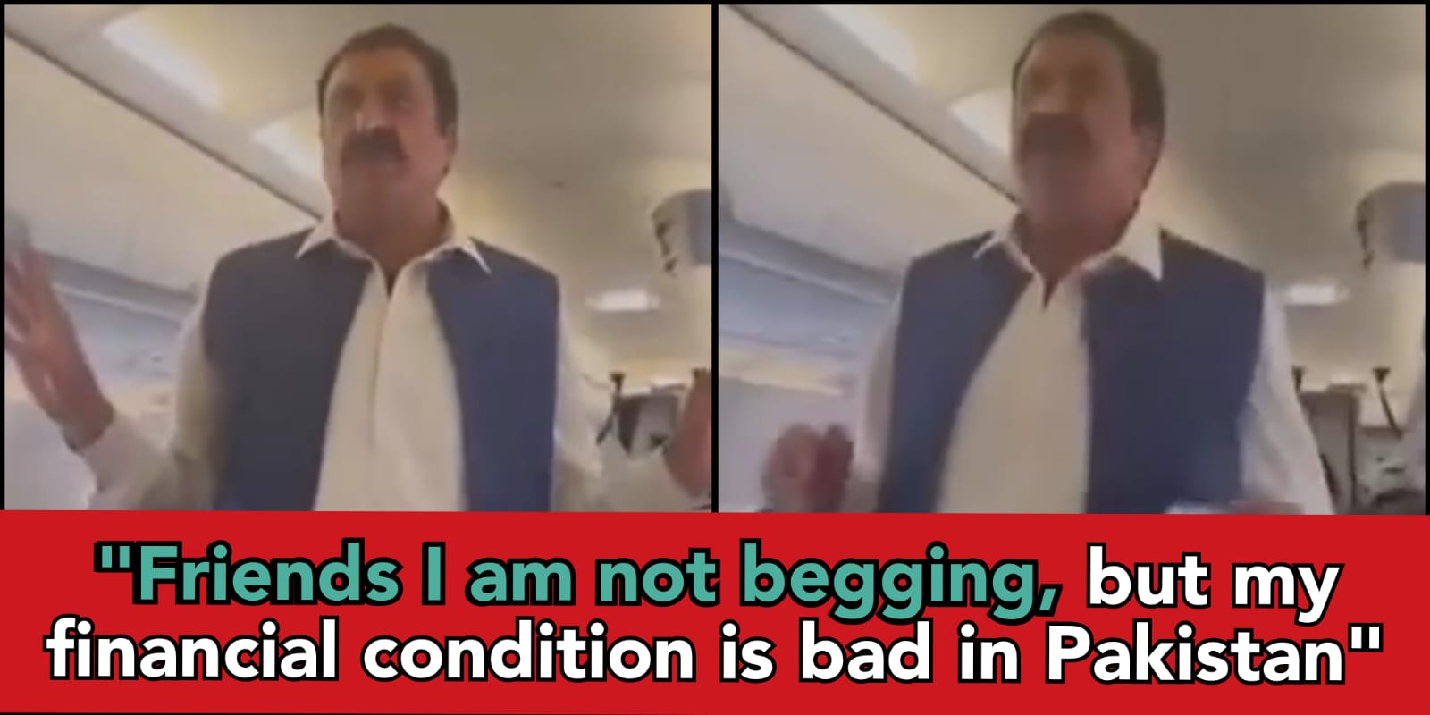 Pakistani man caught begging money on Dubai flight, this is a first