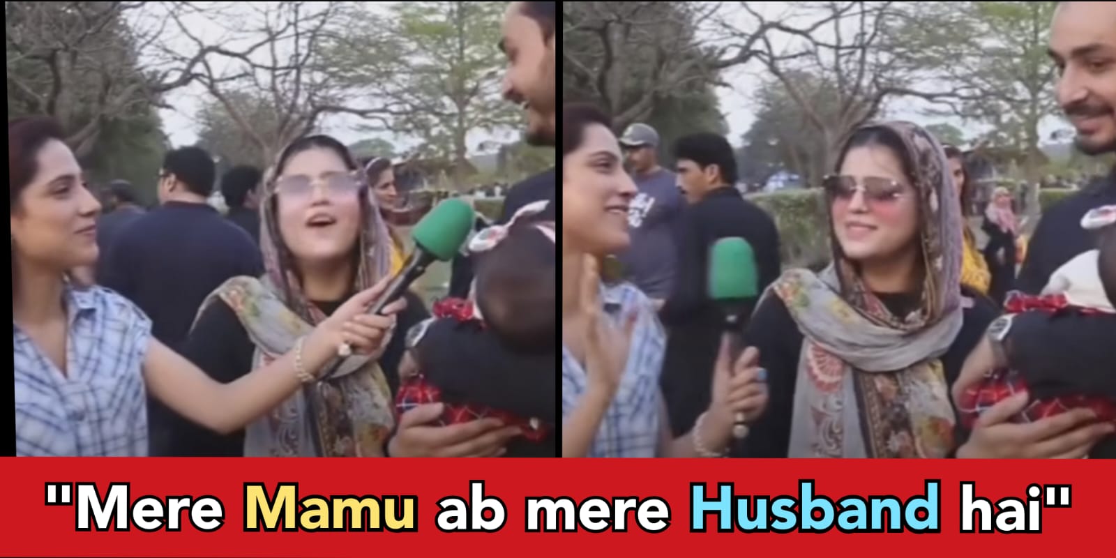 Pakistan's viral video, Mama becomes Husband- wife still calls him "Waqar Mama"