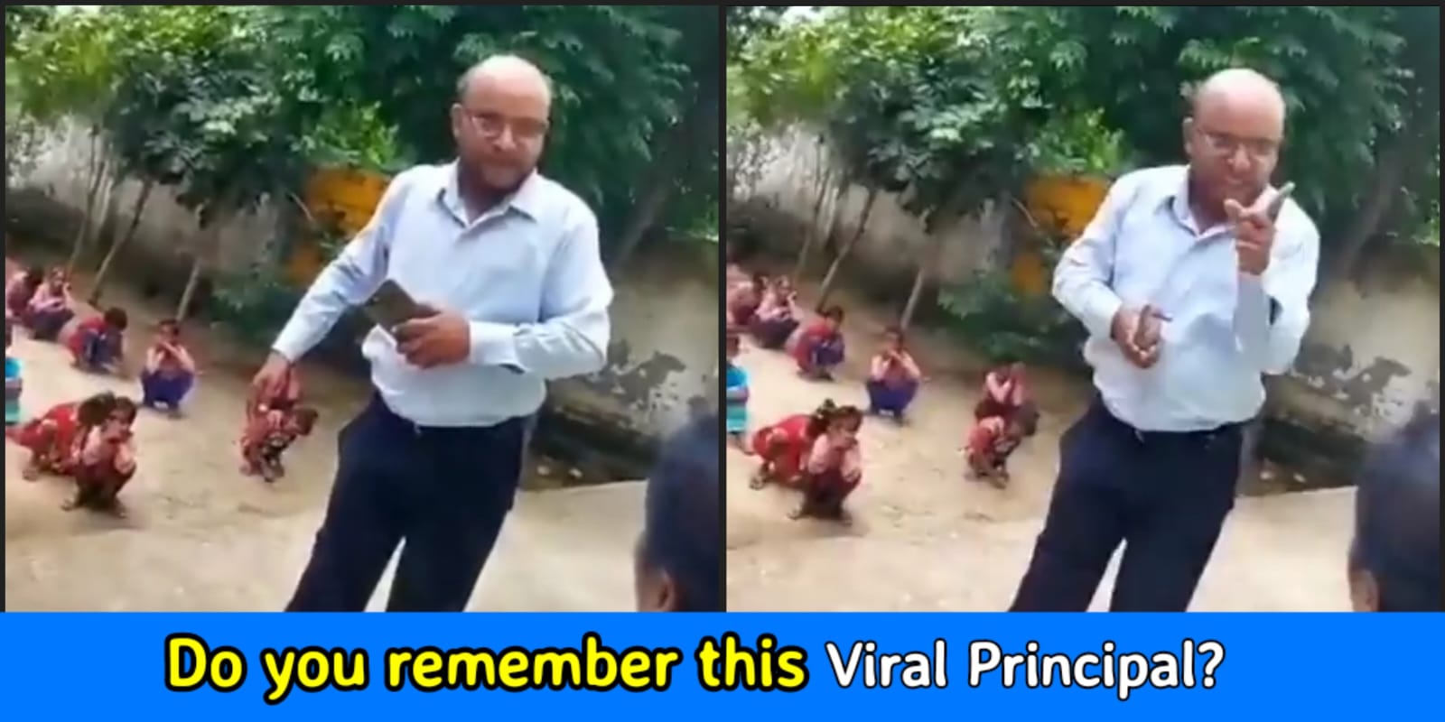 Do you remember the principal who abused a lady teacher, he finally got punished