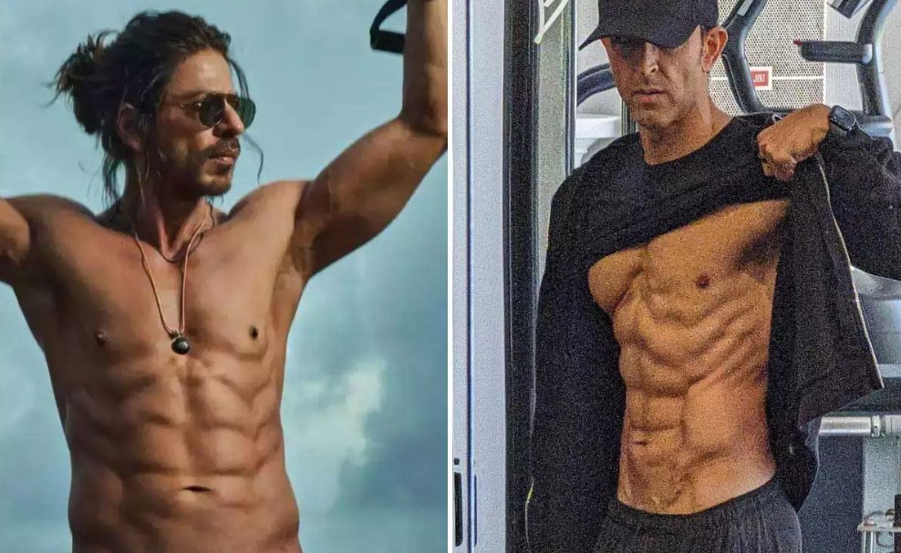 Fans compare SRK's physique to Greek God Hrithik Roshan, here's what the actor replied...