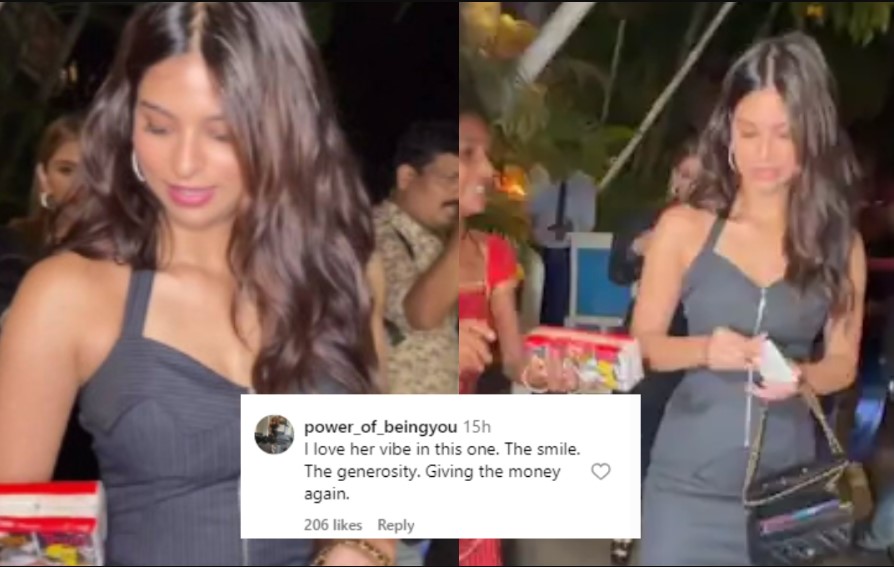 Woman approached Suhana Khan and asked for money, here's how she reacted!