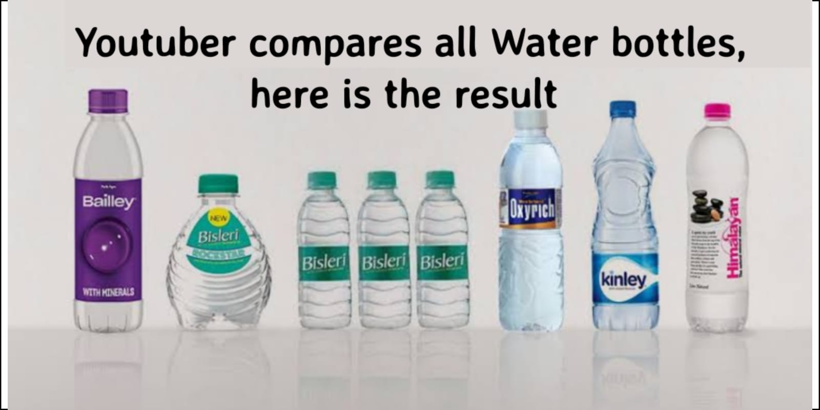 Top 10 water bottles in India, I bet you can't guess the number one bottle