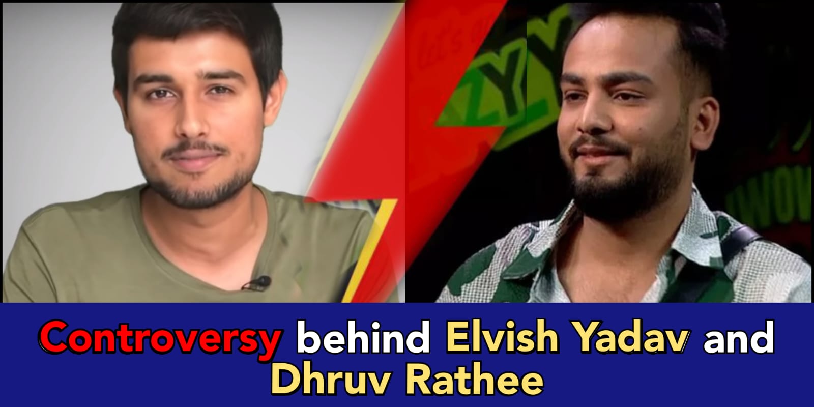 Why do Elvish Yadav and Dhruv Rathee Fight each other? Here's everything you may wanna know