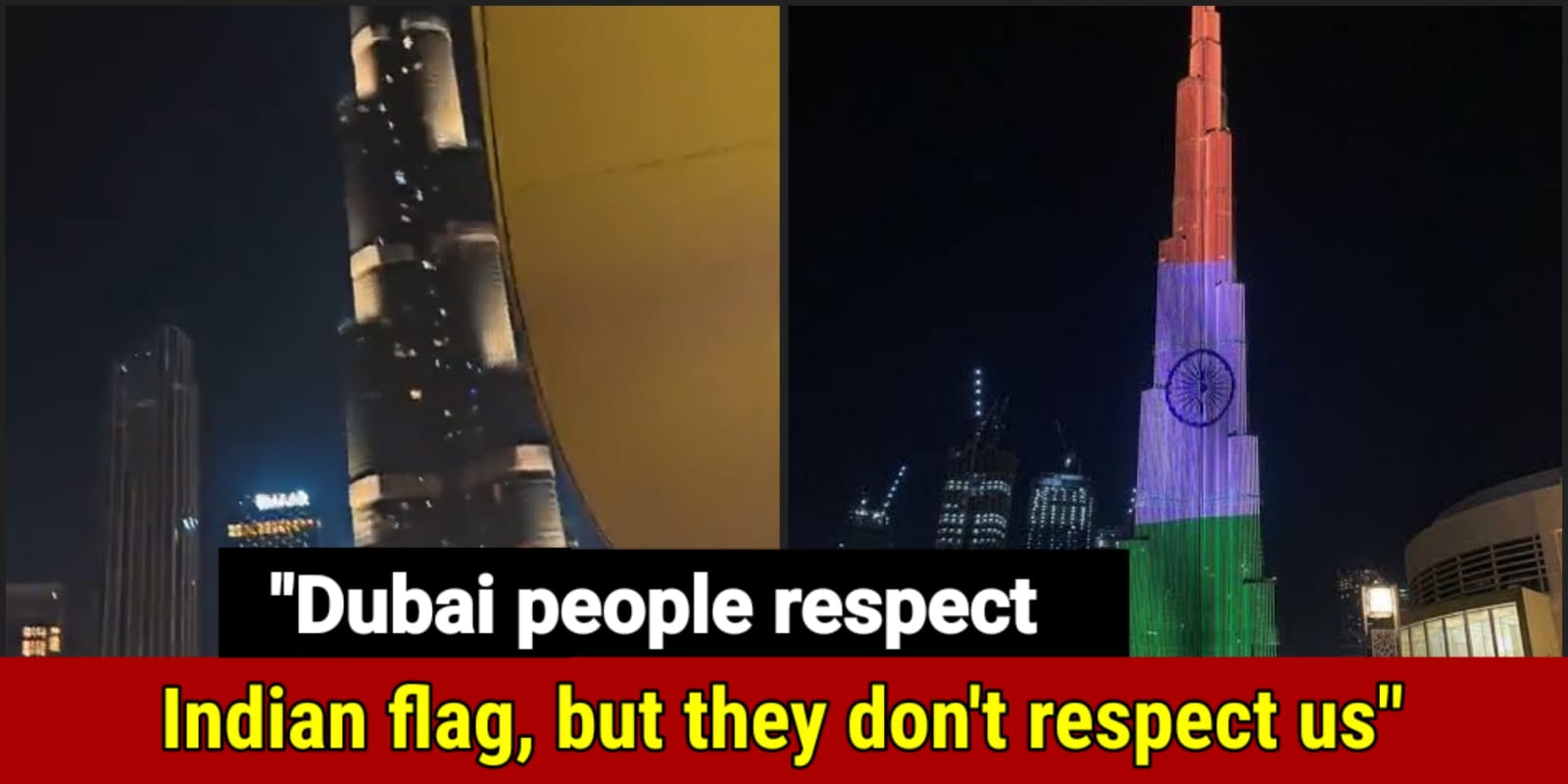 Pakistanis show their anger after Dubai refuses to flash Pakistan flag on Burj Khalifa Building