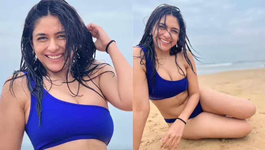 Sita Ramam actress gives a Sarcastic reply to trolls over her flattering bikini pics