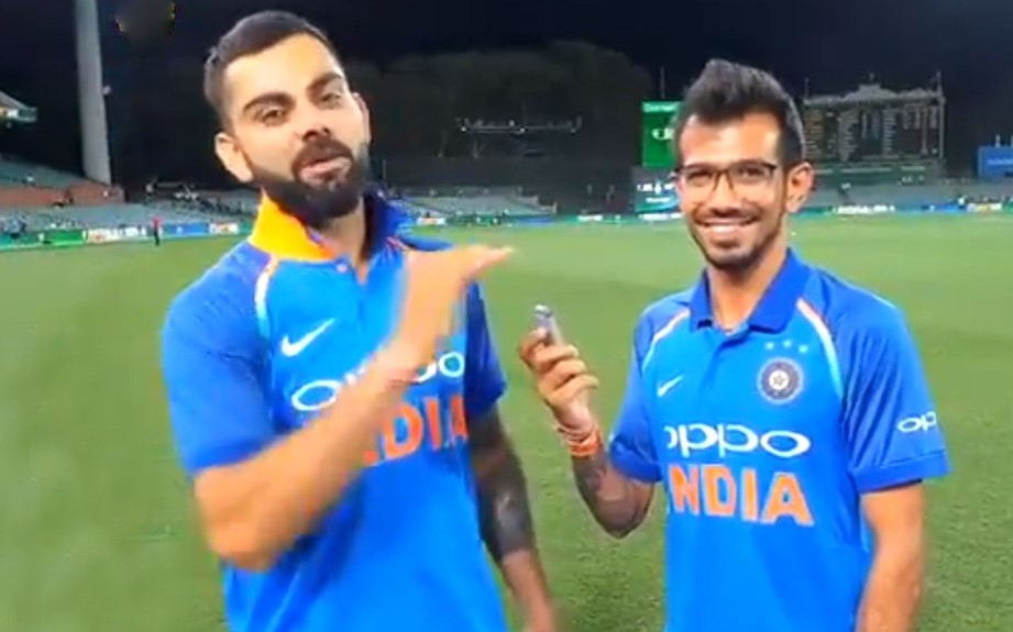 Chahal tried to troll Kohli on Insta, here's what King Kohli replied...