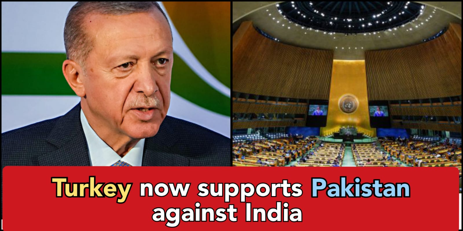 Remember India helped it during Earthquakes, now Turkey raises Kashmir issue at UN