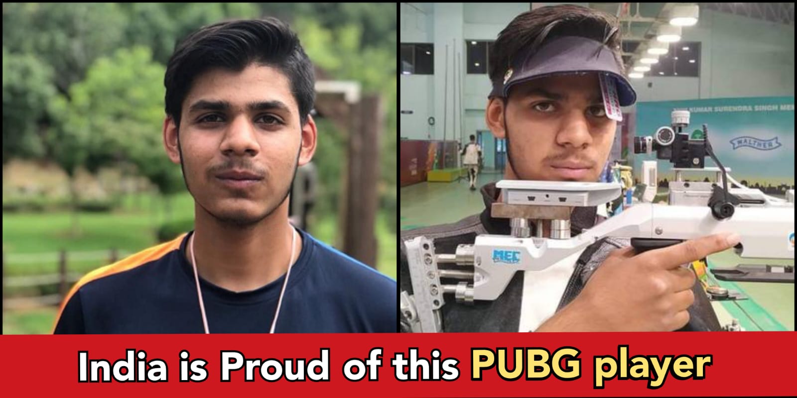 Ex PUBG player picks Rifle gun, wins Gold for India in Asian games