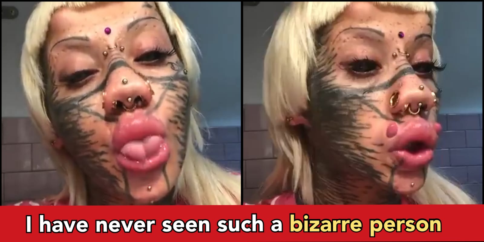 Girl with Two Tongues goes viral, Twitter users react to her viral video