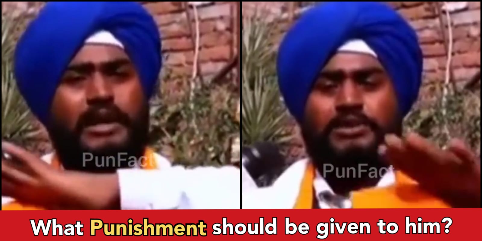 "From Modi to Yogi, we will convert everyone to Sikhism" Sikh man threatens