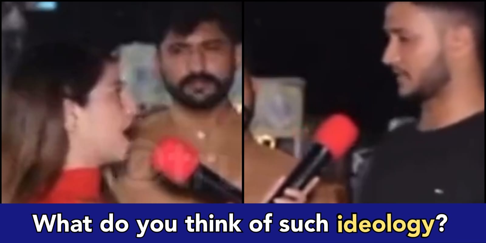 "It's written in our Quran to hate Hindus," says a Muslim youth to the reporter