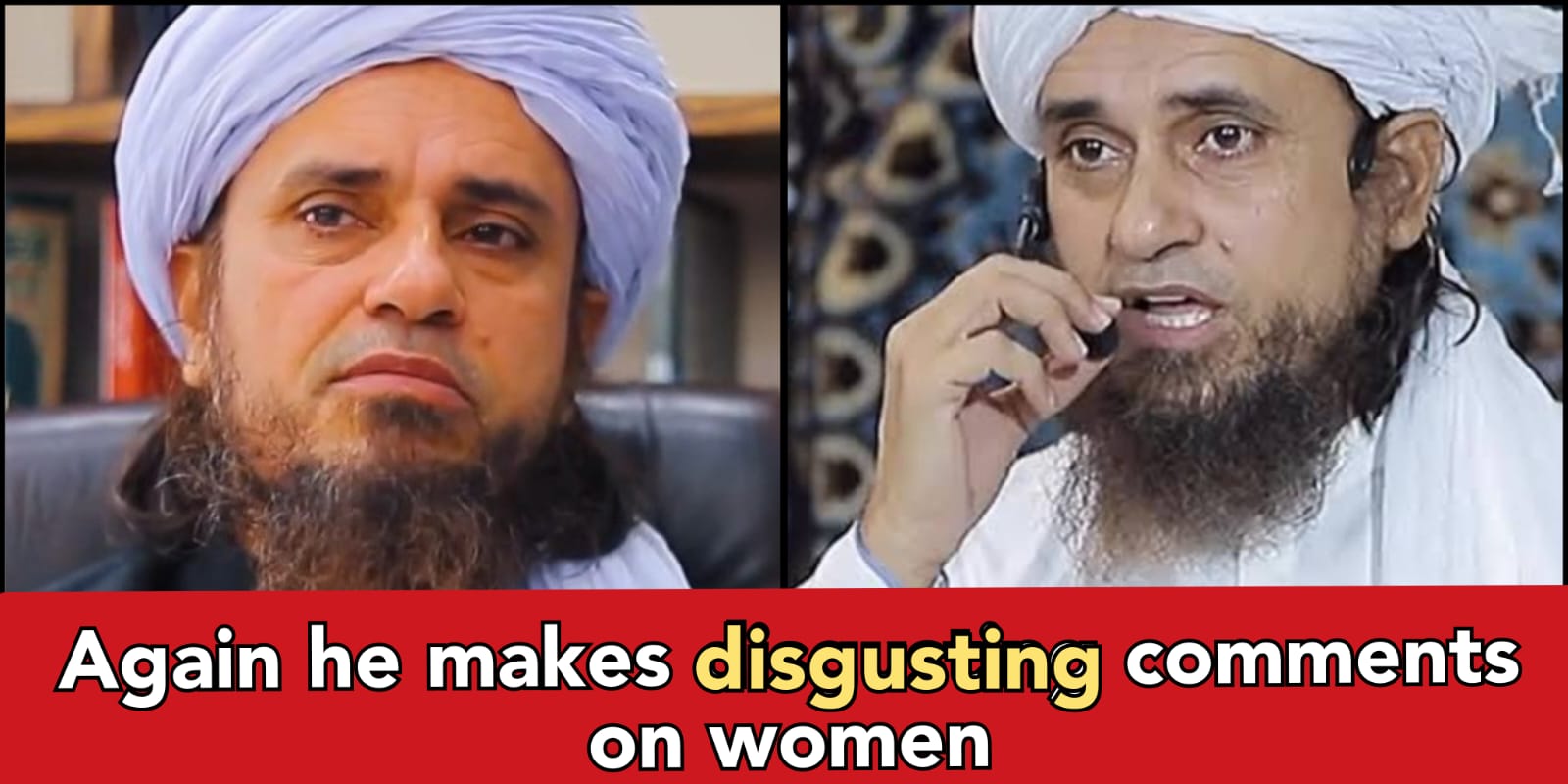 "My dream is to make 4 women widows when I die" says Mufti Tariq Masood