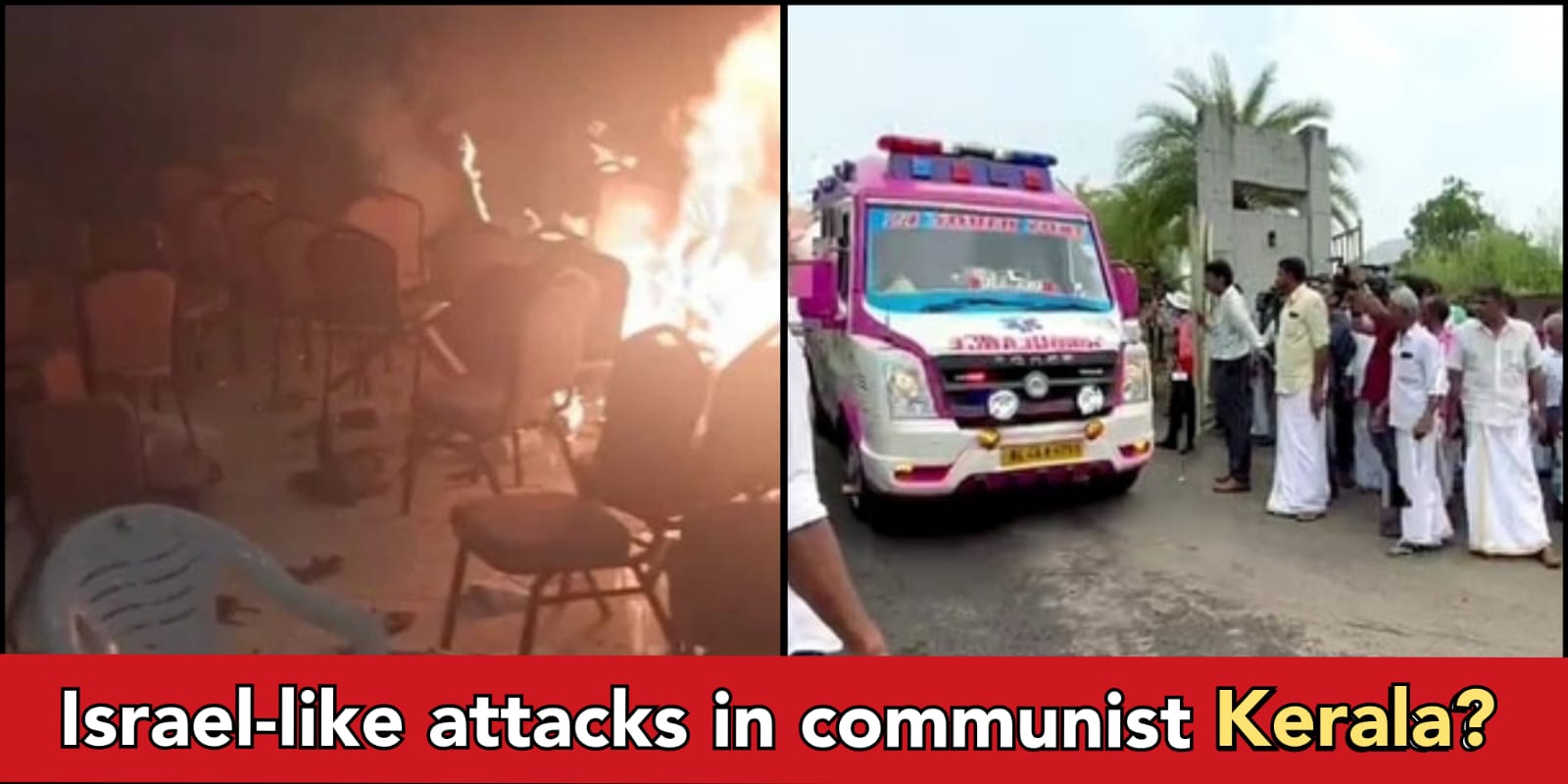 People pay for Kerala minority appeasement, multiple terror attacks after Hamas leader provoking speeches