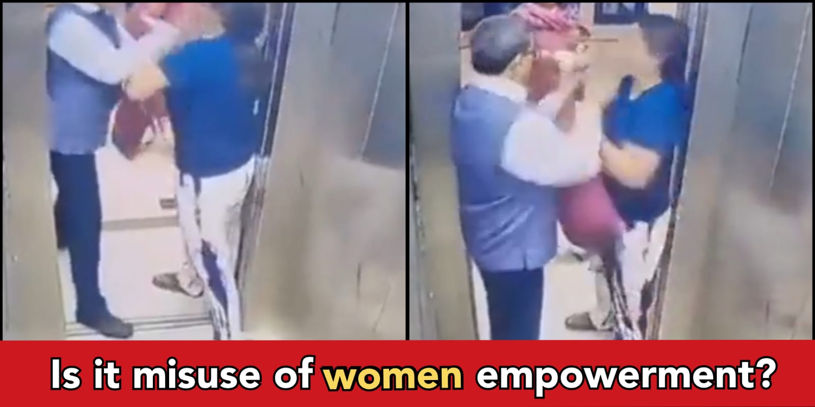 Retired IAS slaps woman, but CCTV  shows woman was harassing him, threw his phone first