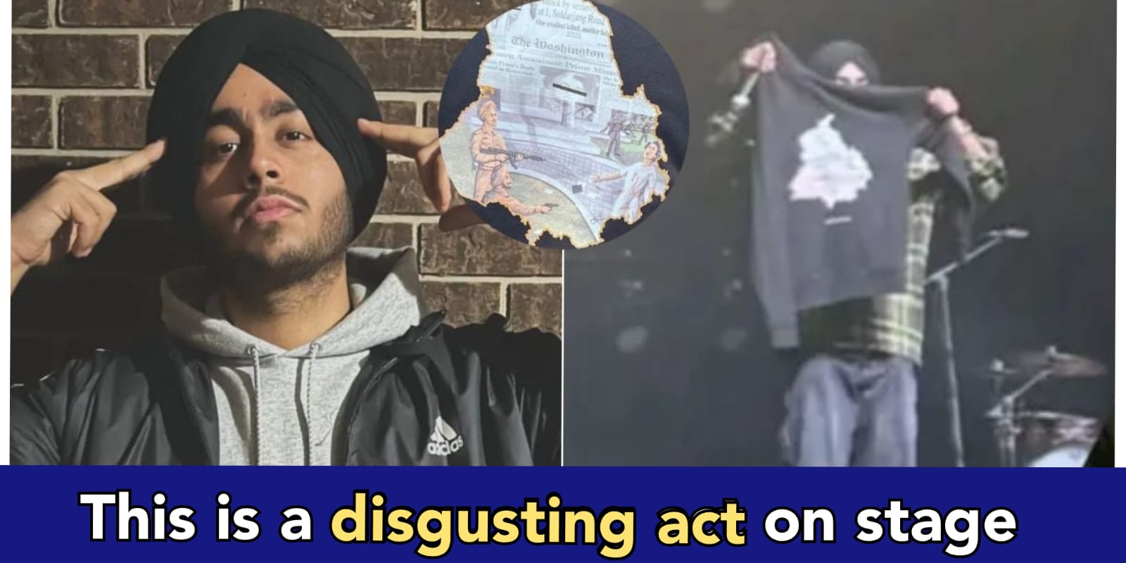 Pro Khalistani singer Shubh glorifies the assassination of PM Indira Gandhi