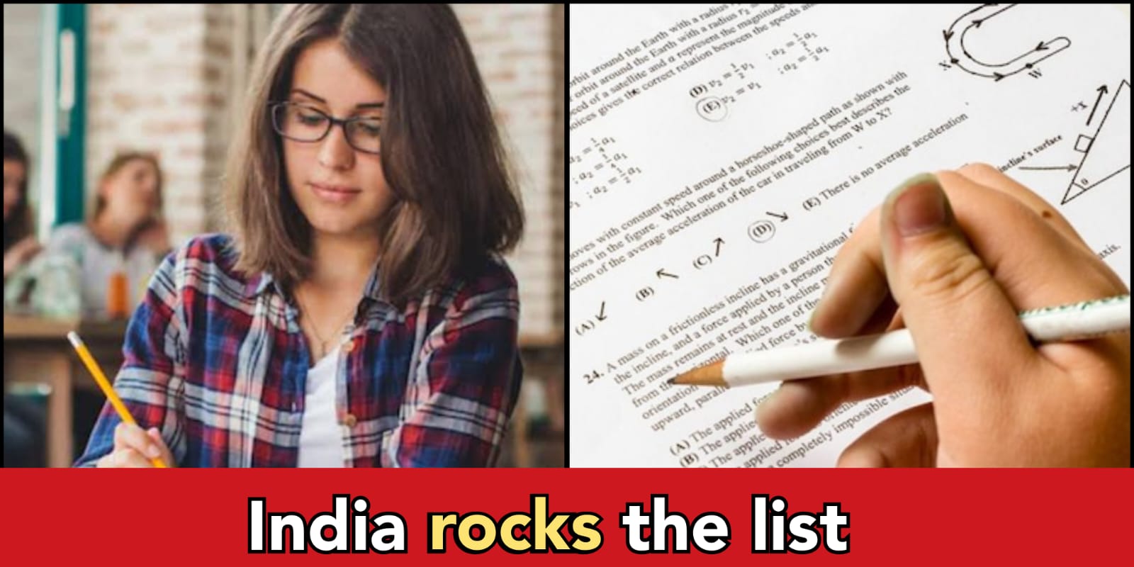 These are World's toughest exams, 3 out of 10 are Indian tests