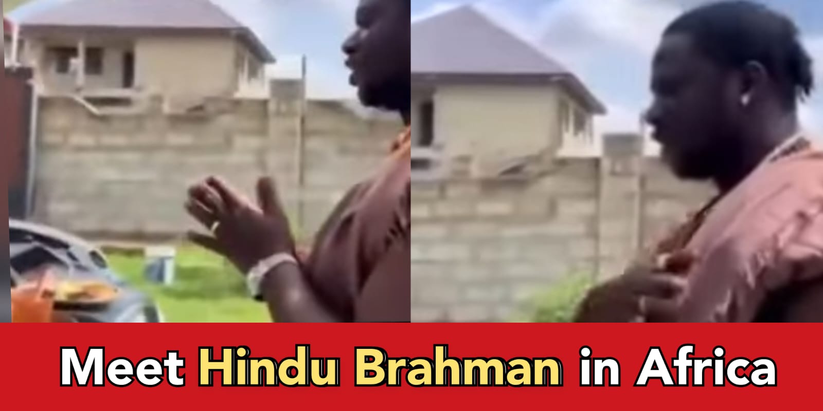 Black African Brahman recites Sanskrit Mantra better than many Indian Pujaris