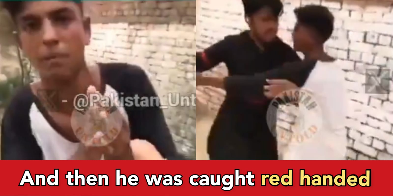 Muslim guy abducts a small kid and asexually molests her, caught red handed