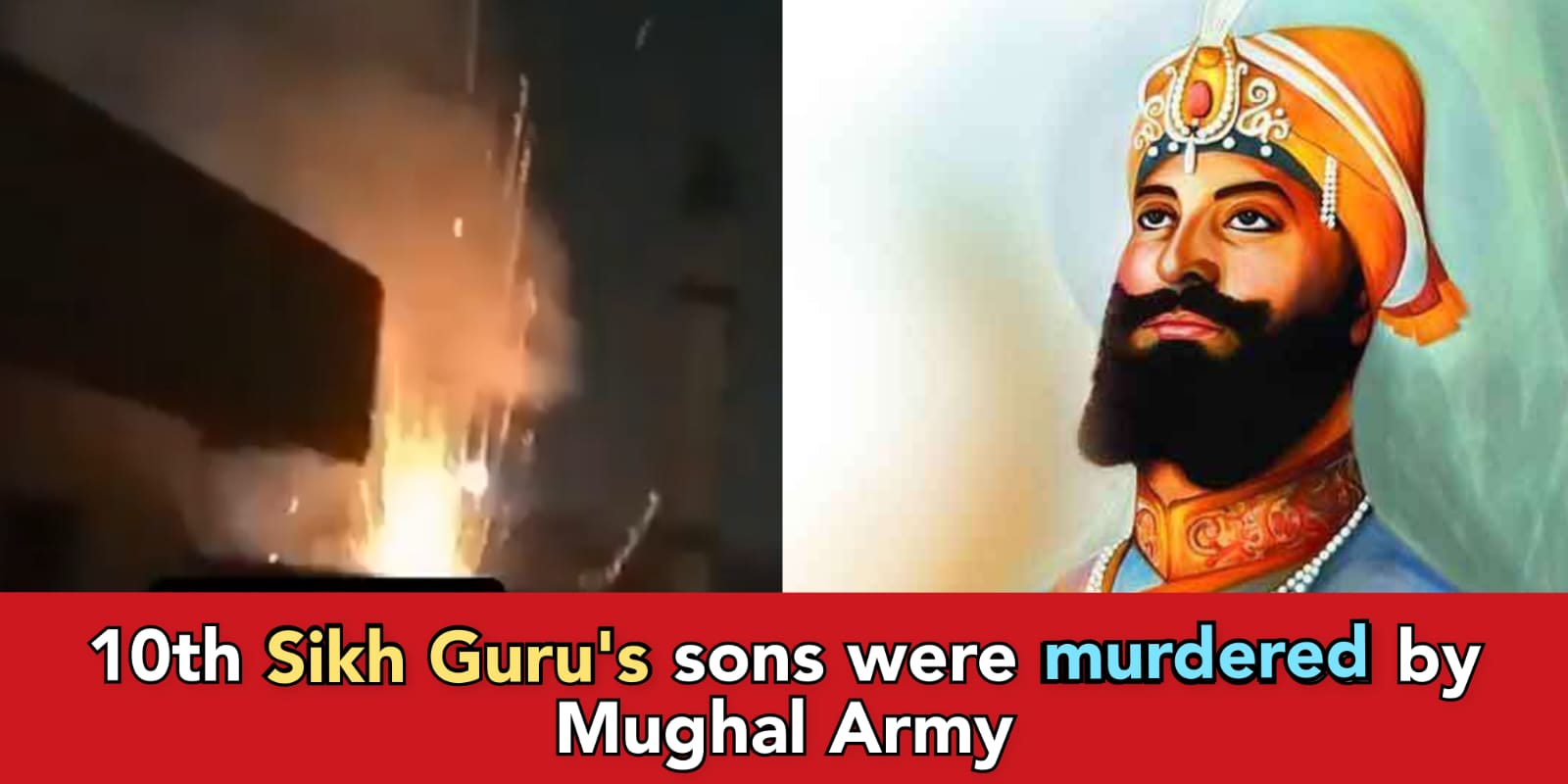 Punjab: Jihadists allegedly celebrate barbaric murder of Guru Govind Singh's sons