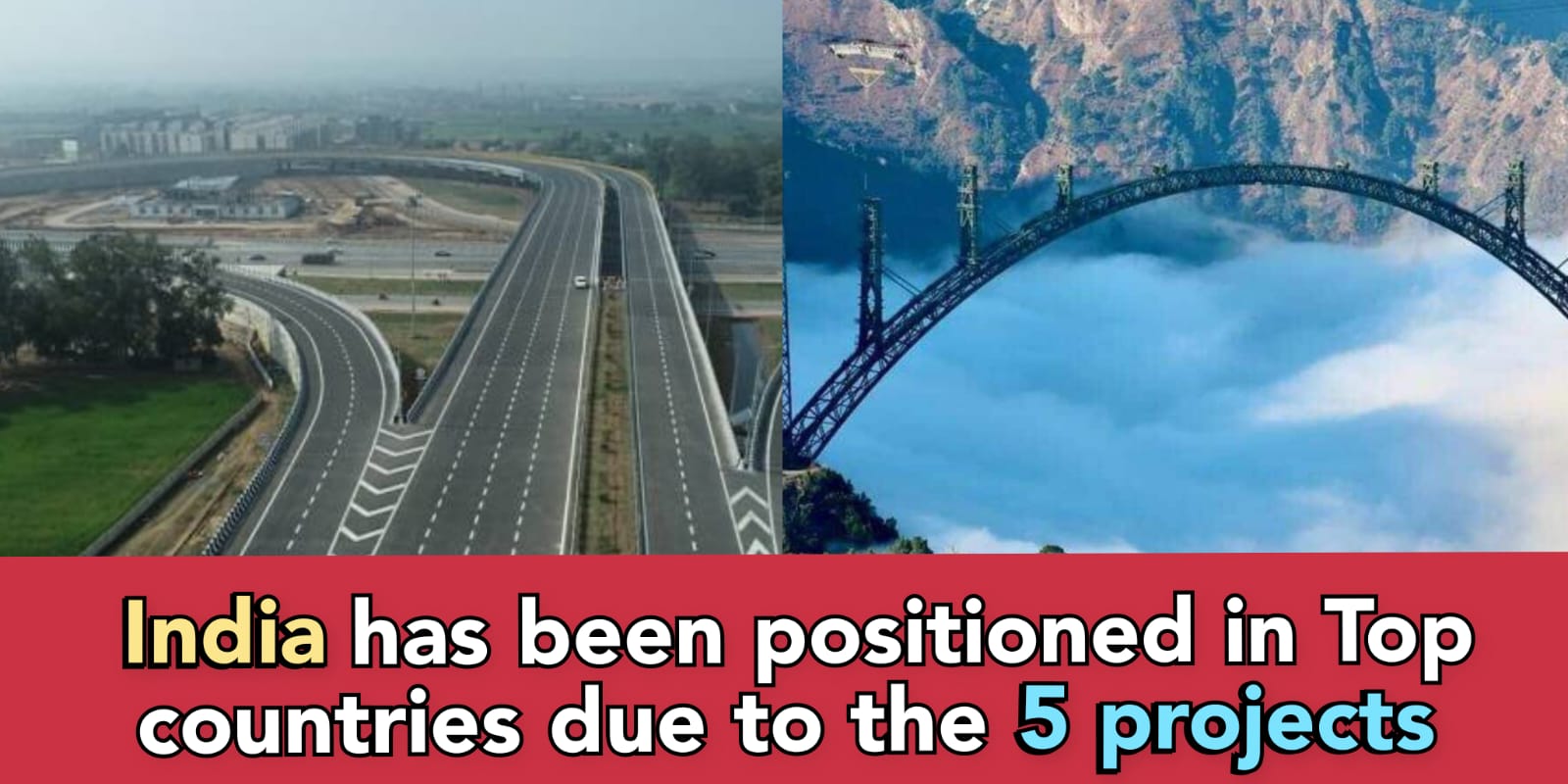 5 biggest infrastructure projects by Prime Minister Modi, this has changed India's look thoroughly