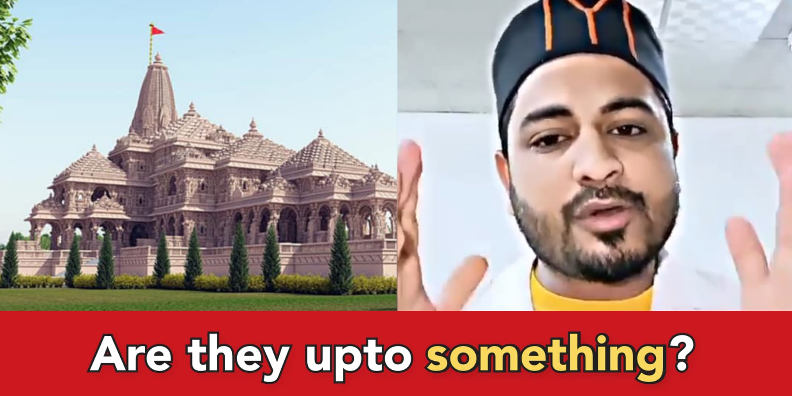 Islamic influencer requests Muslims not to travel by travel when Ayodhya