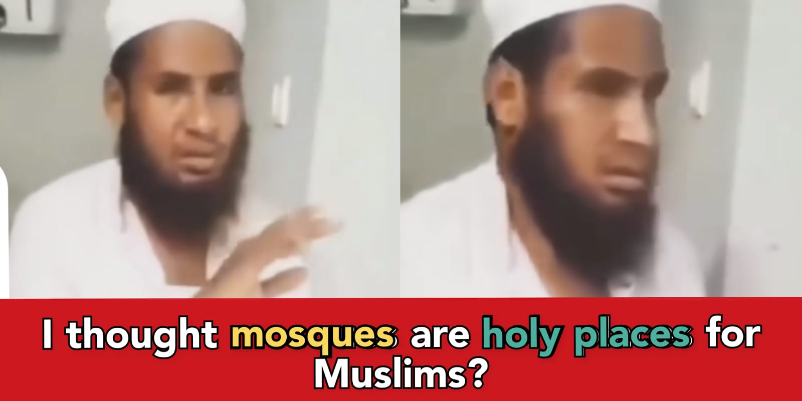 Maulana caught raping a girl inside Mosque, this is what he said on camera