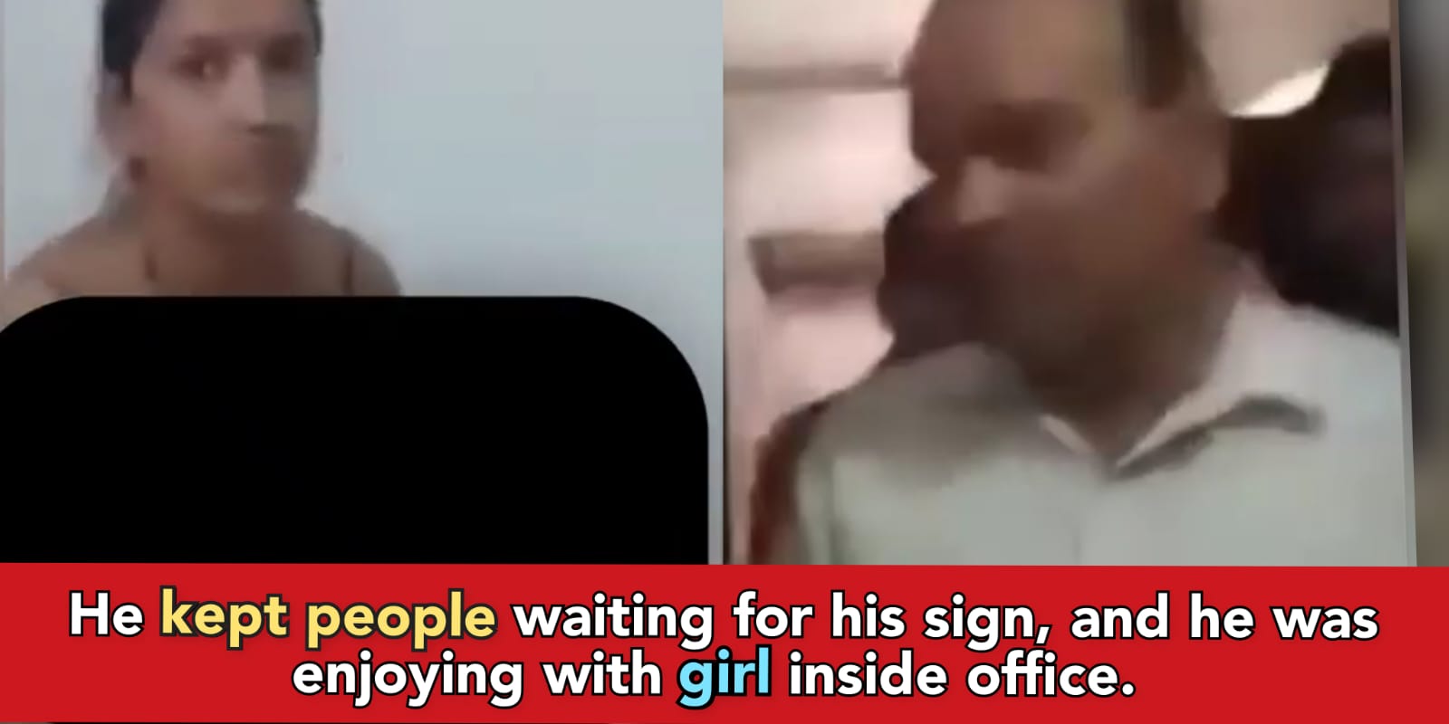 Bihar: officer caught with girl without clothes in Govt office, wine bottles on table