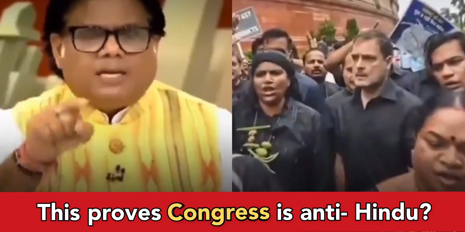 Congress leaders' disgusting comments against Lord Rama and Ayodhya Temple