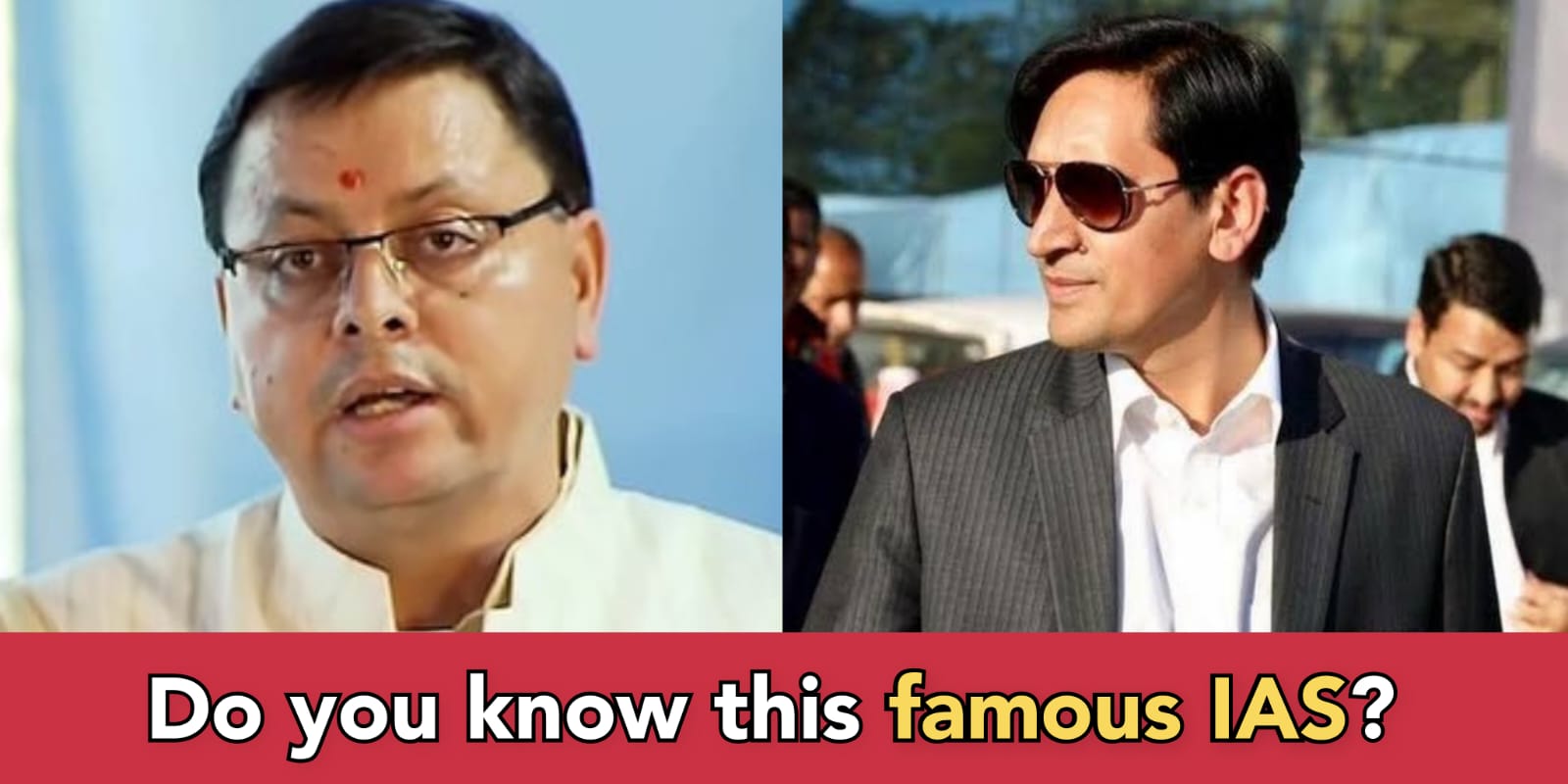 IAS officer and YouTuber Deepak Rawat gets schooled by CM Dhami