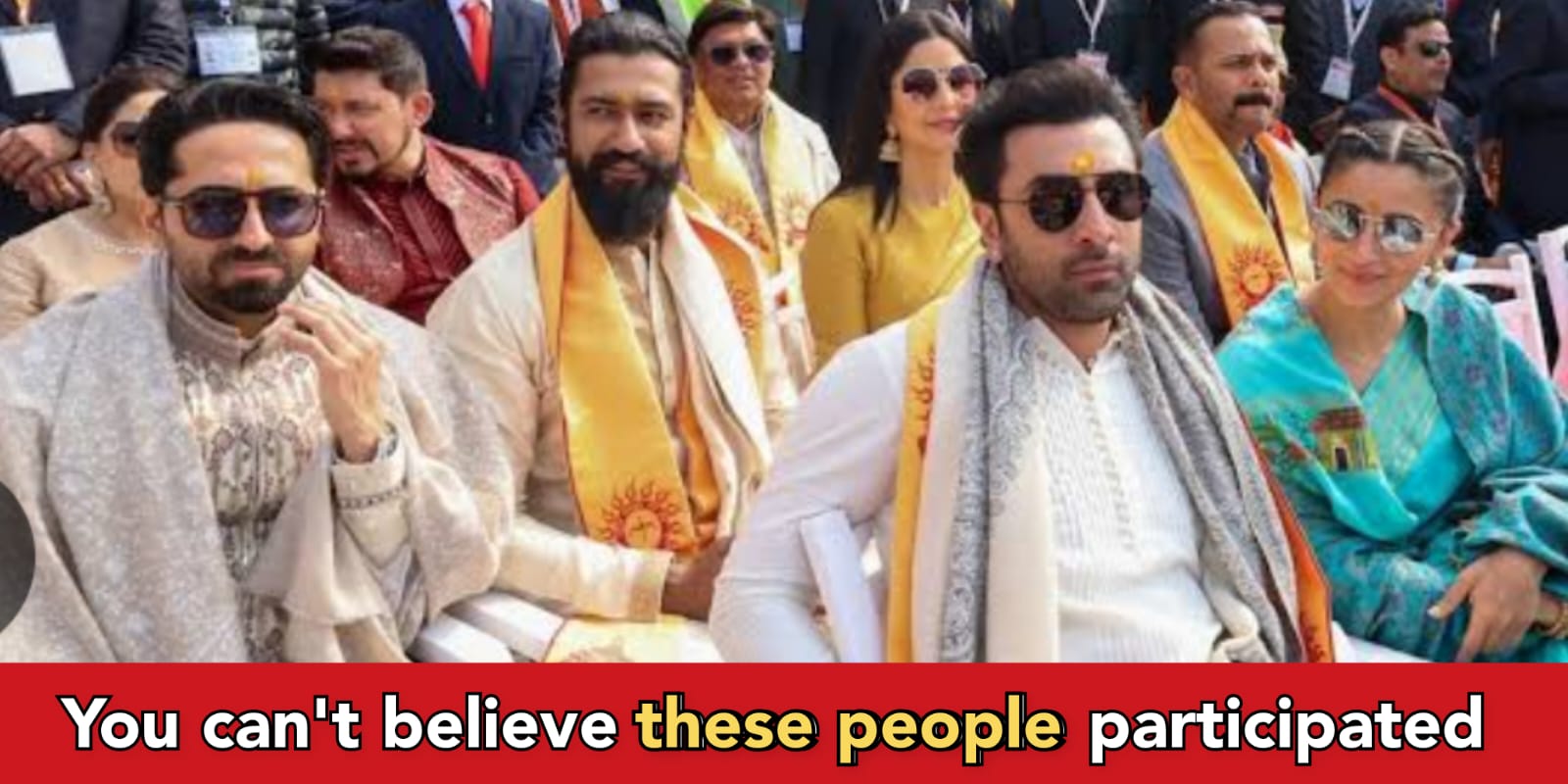 10 Bollywood stars who participated in Ayodhya Pran Pratishtha