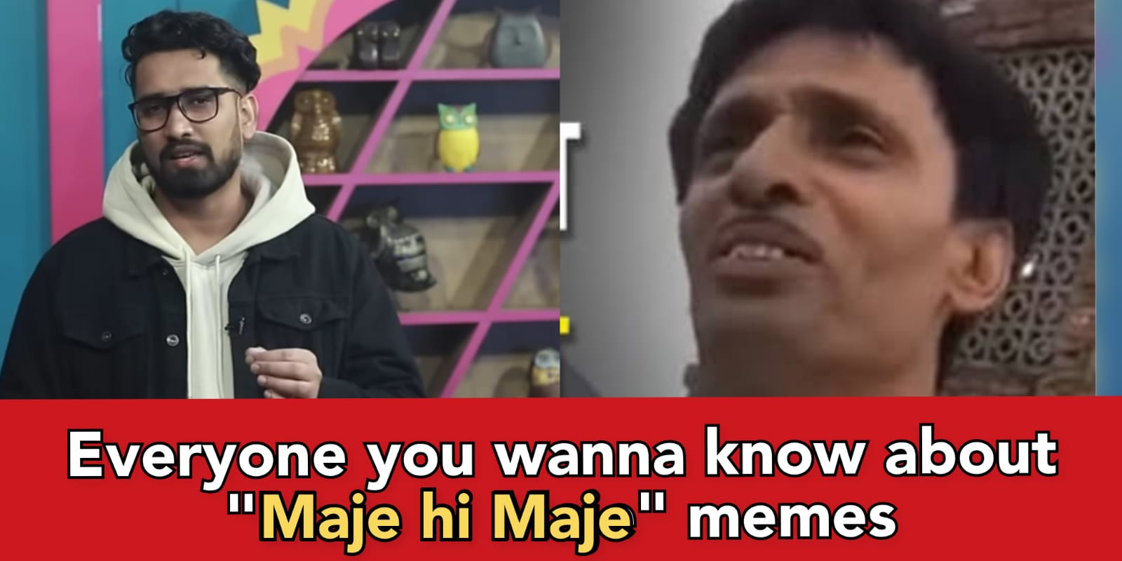 Who started "Maje Hi Maje" meme trend on social media, this is the first video