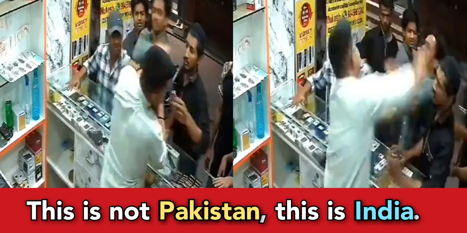 Bangalore: A group of Muslims attacks a Hindu shopkeeper just for playing Hanuman Chalisa