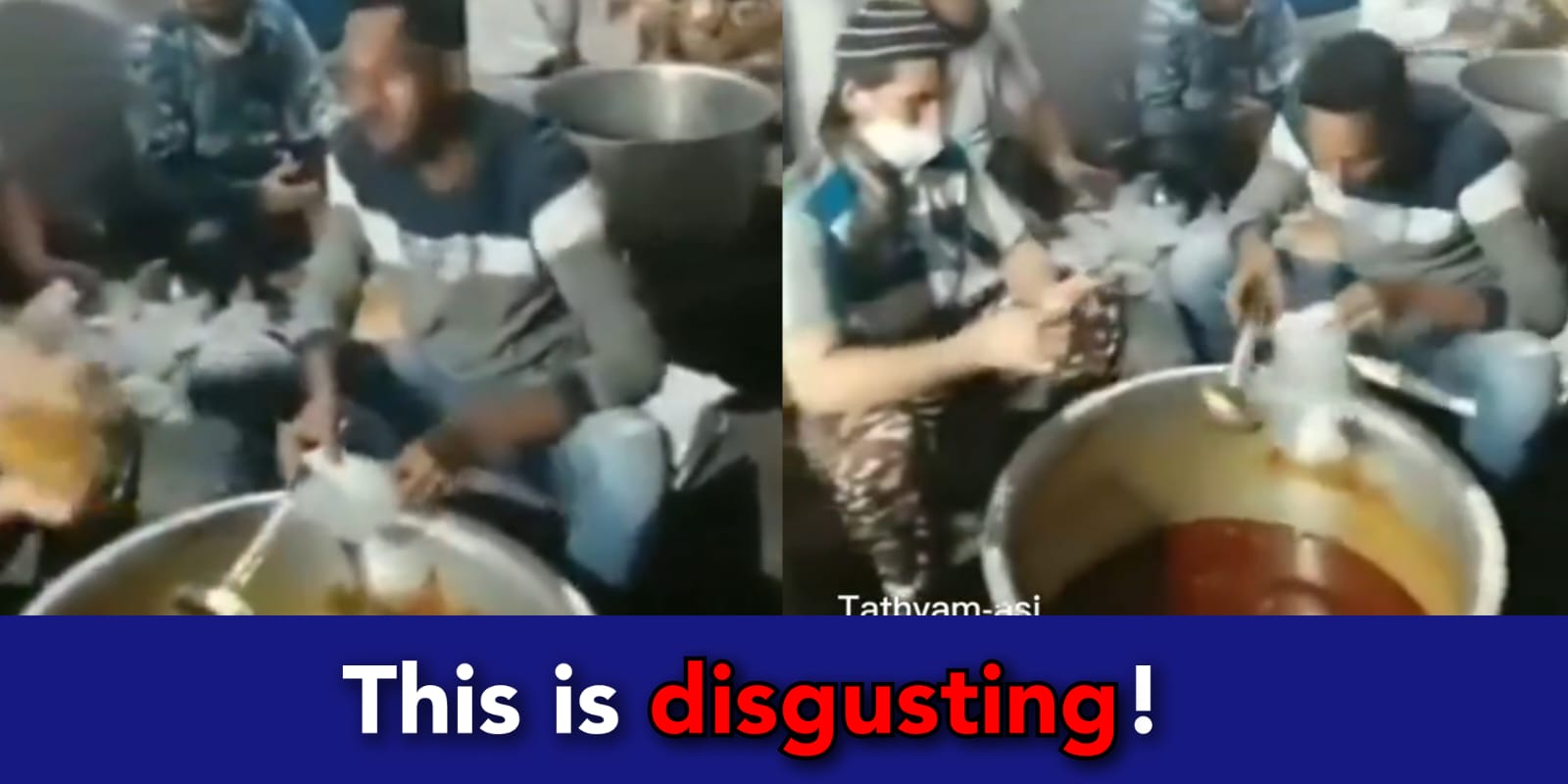 One more Muslim cook spit in Sabji, internet is angry