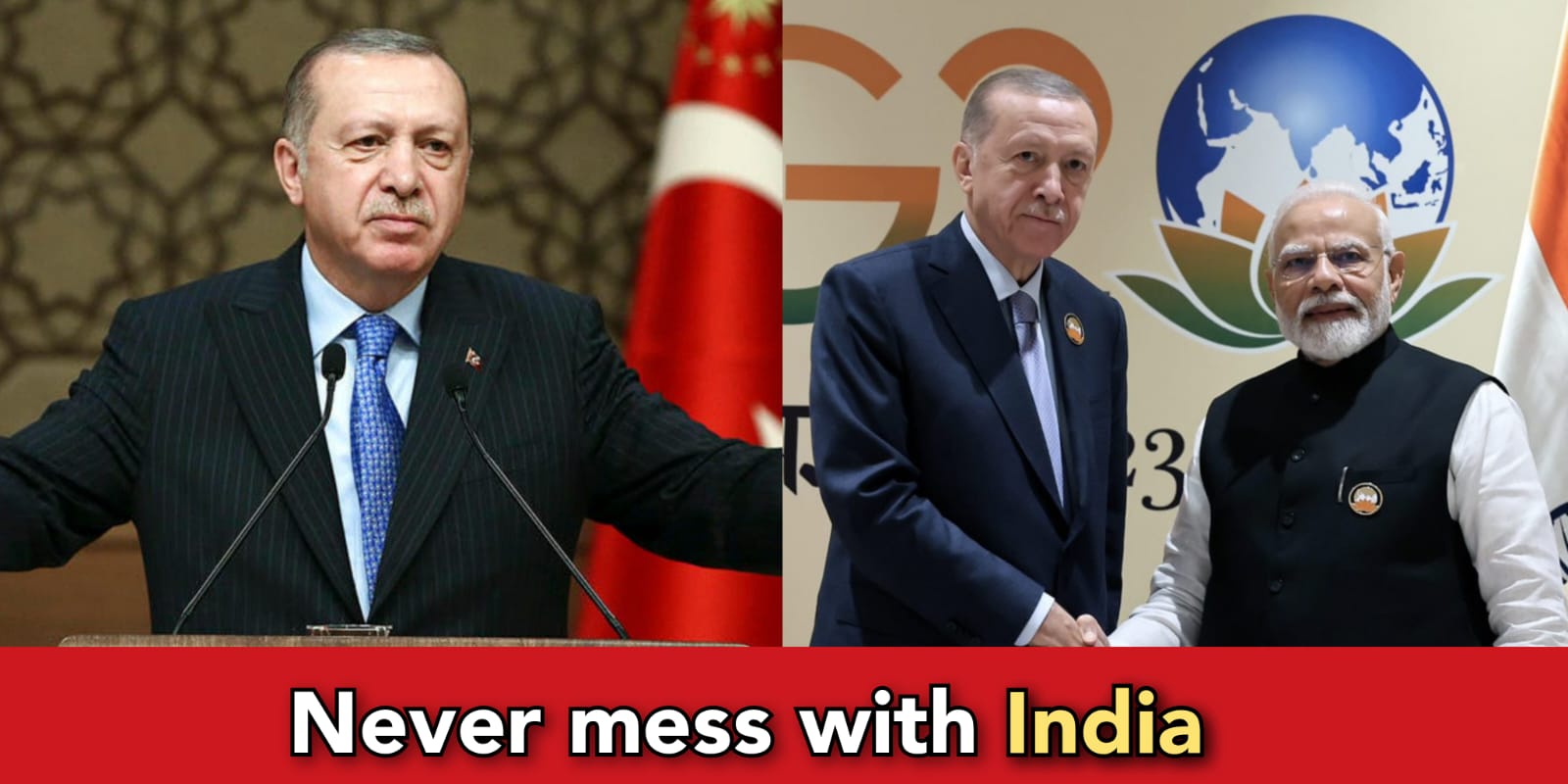 Turkey stood by Pakistan and Maldives, India gives a big blow to Turkey